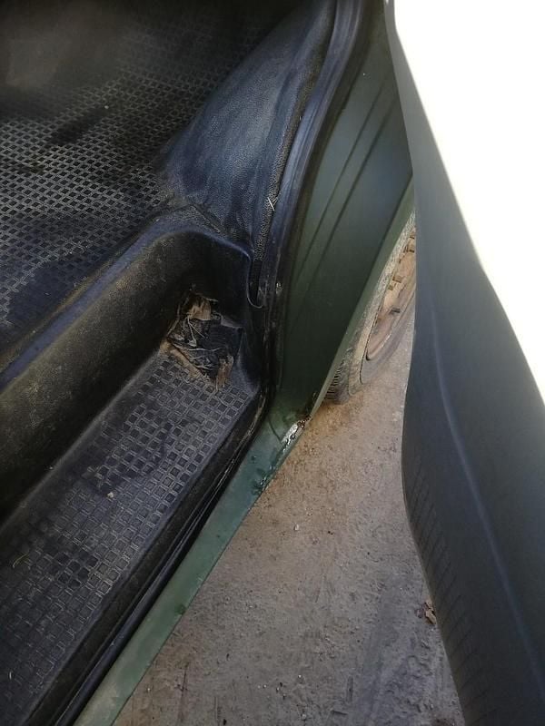 Gebraucht VW T4 69 PS (50 kW) 1994 Dunkelgrün Van