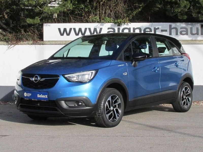Gebraucht Opel Crossland X Edition 110 PS (80 kW) 2018 Blau SUV