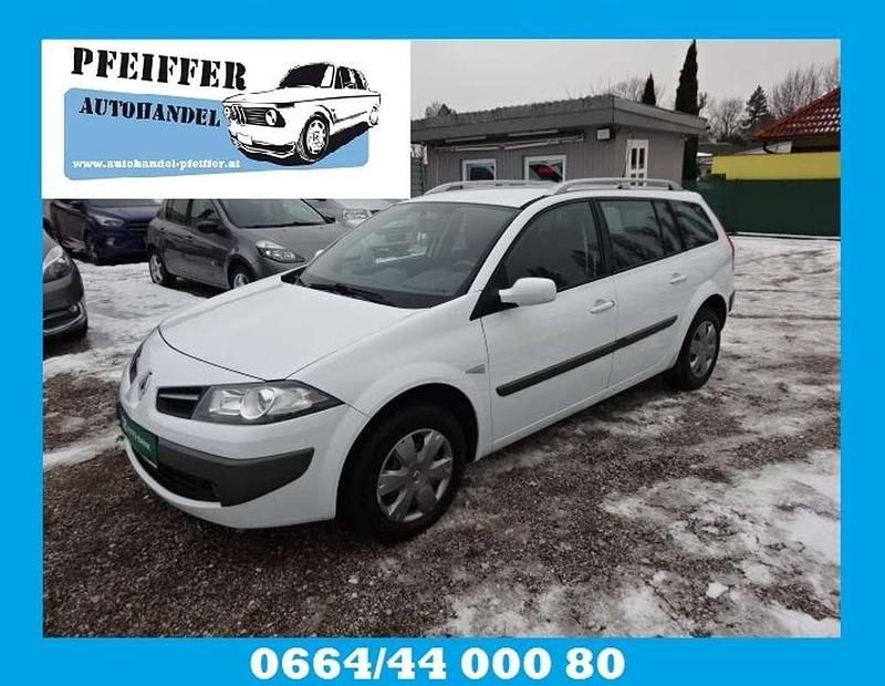 Gebraucht Renault Mégane GrandTour 98 PS (72 kW) 2009 Weiß Kombi