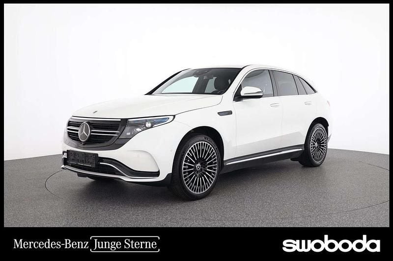 Weiss Gebraucht 2022 Mercedes EQC400 AMG SUV | € 38.670 (Superpreis) - Bild 1/4