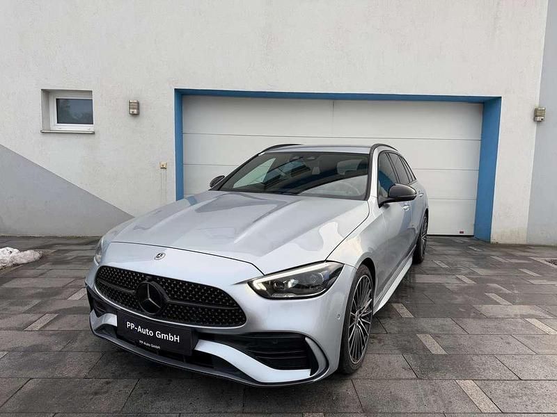 Gebraucht Mercedes C220 AMG 200 PS (147 kW) 2022 Silber Kombi