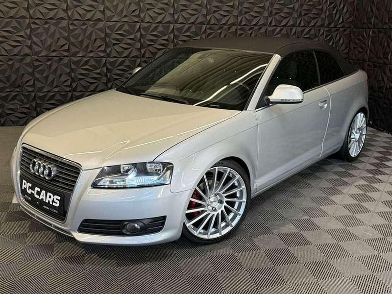 Silber Gebraucht 2008 Audi A3 Cabriolet Attraction Cabrio | € 9.500 - Bild 1/4