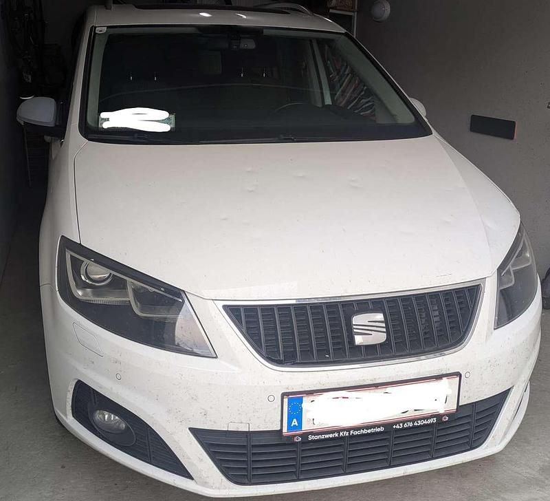 Weiß Gebraucht 2014 Seat Alhambra Van / Kleinbus | € 7.500 - Bild 1/4