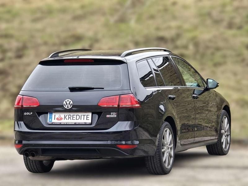 Gebraucht VW Golf VII Comfortline 110 PS (80 kW) 2017 Schwarz Kombi