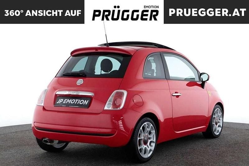 Gebraucht Fiat 500 101 PS (74 kW) 2008 Rot Limousine