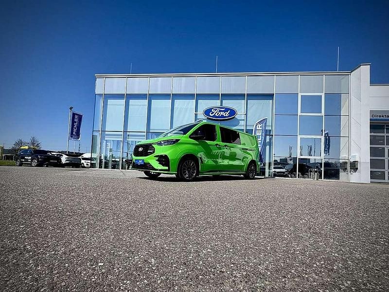 Neu Ford Transit Custom 232 PS (170 kW) 2025 Yellow green metallic Van