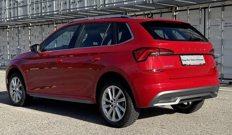 Gebraucht Skoda Kamiq Style 115 PS (84 kW) 2019 Mittelrot  metallic SUV