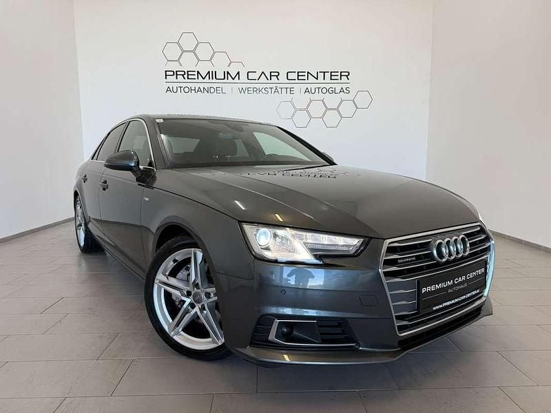 Grau Gebraucht 2018 Audi A4 S-Line Limousine | € 22.990 (Etwas zu teuer) - Bild 1/4