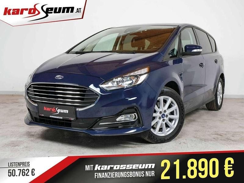 Blau Gebraucht 2021 Ford S-MAX Trend Van / Kleinbus | € 22.690 (Fairer Preis) - Bild 1/4