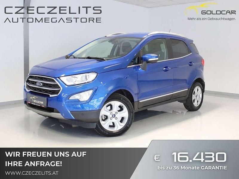 Blau Gebraucht 2019 Ford Ecosport Titanium SUV | € 16.430 (Teuer) - Bild 1/4