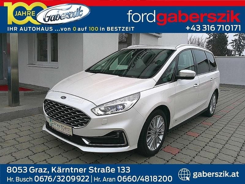 Weiß Gebraucht 2020 Ford Galaxy Vignale Van / Kleinbus | € 24.900 (Fairer Preis) - Bild 1/4