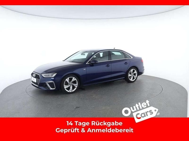 Blau Gebraucht 2020 Audi A4 S-Line Limousine | € 27.590 (Fairer Preis) - Bild 1/4