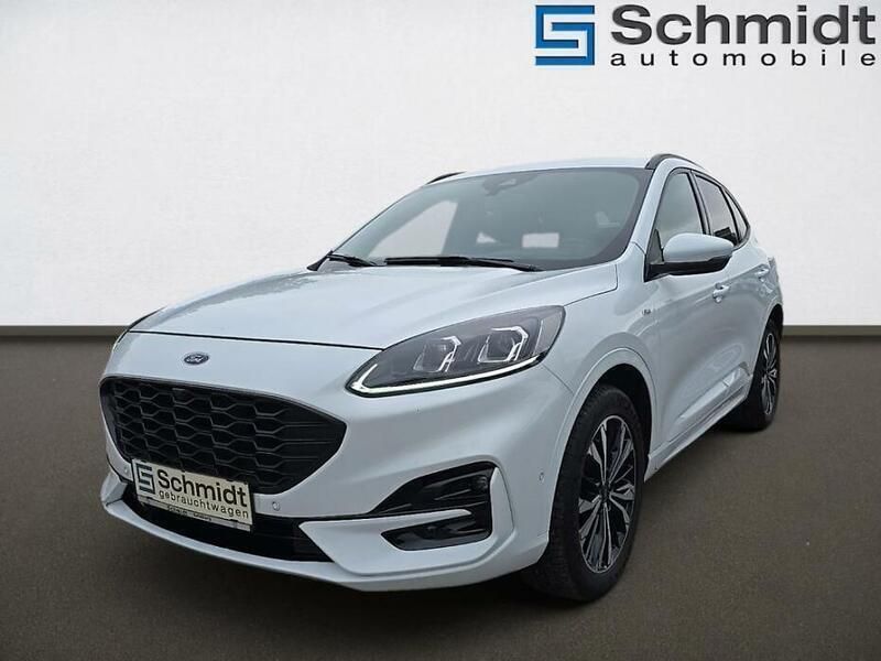 Frozen white Gebraucht 2022 Ford Kuga ST-Line SUV | € 29.900 - Bild 1/4