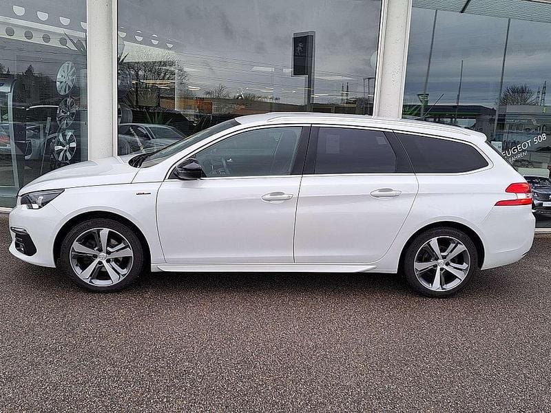 Gebraucht Peugeot 308 SW GT-line 131 PS (96 kW) 2019 Weiß Kombi