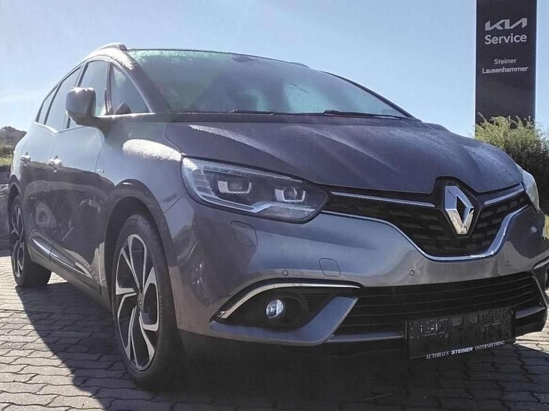 Grau Gebraucht 2017 Renault Grand Scénic Bose Edition Van / Kleinbus | € 12.900 - Bild 1/4