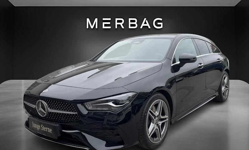 Gebraucht Mercedes CLA200 AMG line 150 PS (110 kW) 2024 Schwarz Kombi