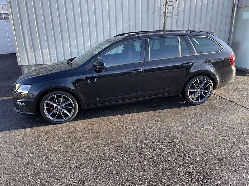 Gebraucht Skoda Octavia RS 184 PS (135 kW) 2018 Schwarz Kombi