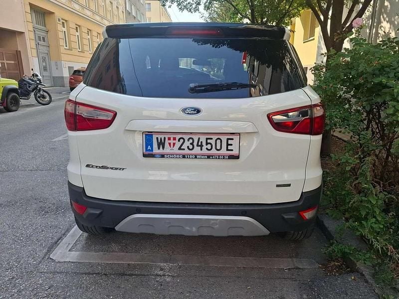 Gebraucht Ford Ecosport Titanium S 125 PS (91 kW) 2017 Weiß SUV