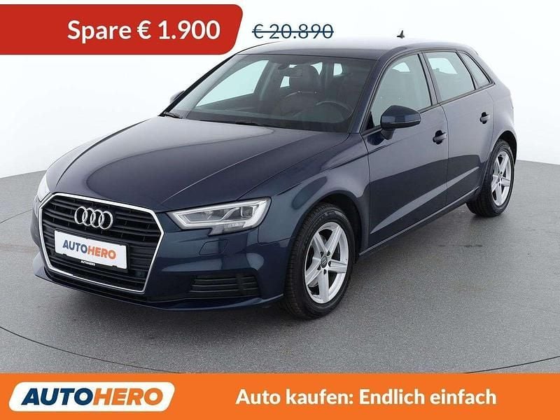 Gebraucht Audi A3 116 PS (85 kW) 2019 Blau Kleinwagen