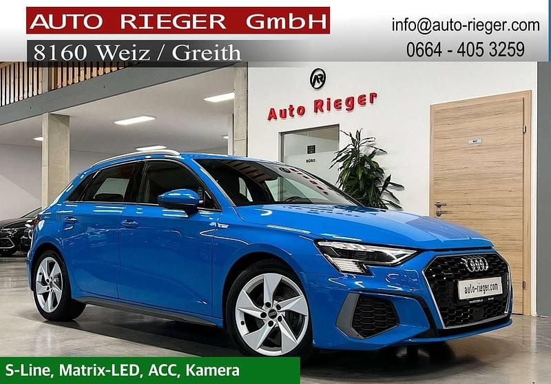 Gebraucht Audi A3 S-Line 200 PS (147 kW) 2022 Blau Limousine