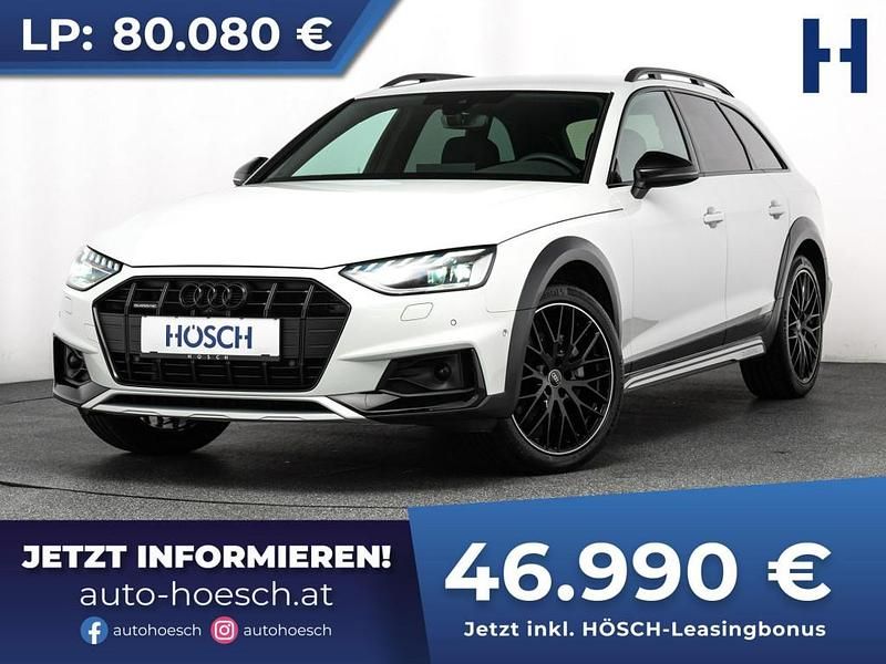 Weiß Gebraucht 2024 Audi A4 Allroad Ambiente Kombi | € 48.490 (Teuer) - Bild 1/4