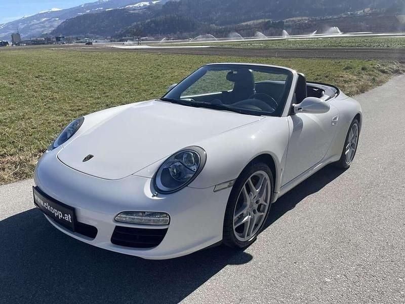 Weiß Gebraucht 2011 Porsche 911 Carrera Cabriolet Sport Cabrio | € 69.997 - Bild 1/4