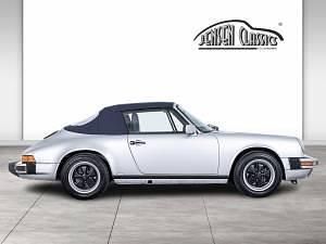 Gebraucht Porsche 911 Carrera Cabriolet 217 PS (159 kW) 1987 Silber Cabrio