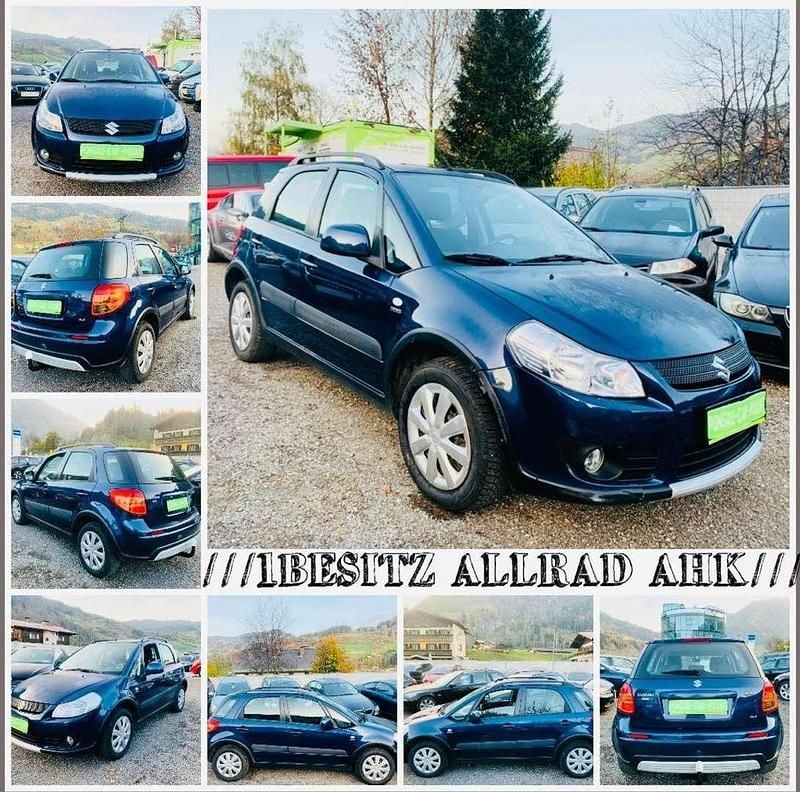 Blau Gebraucht 2007 Suzuki SX4 GLX SUV | € 5.500 - Bild 1/4