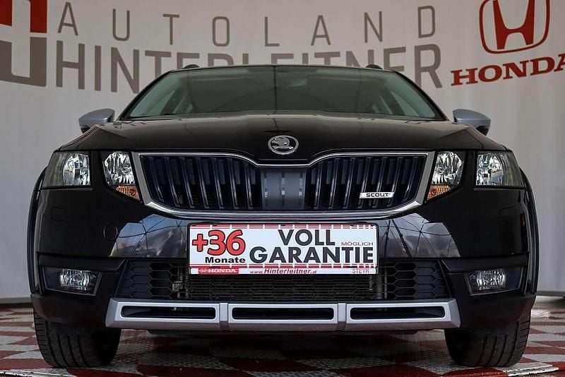 Gebraucht Skoda Octavia Scout 184 PS (135 kW) 2018 Schwarz Kombi