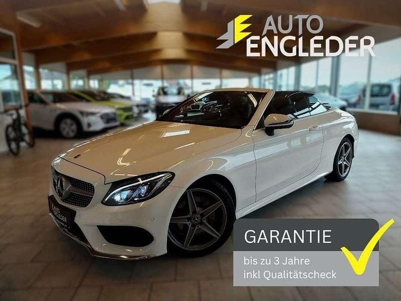 Gebraucht Mercedes C220 AMG 170 PS (125 kW) 2018 Weiß Cabrio