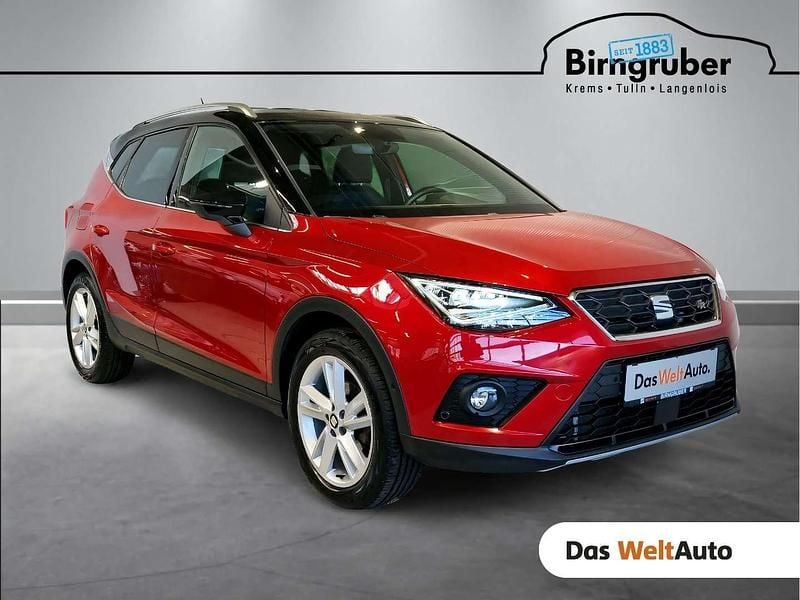 Mittelrot metallic Gebraucht 2021 Seat Arona FR SUV | € 17.490 (Fairer Preis) - Bild 1/4