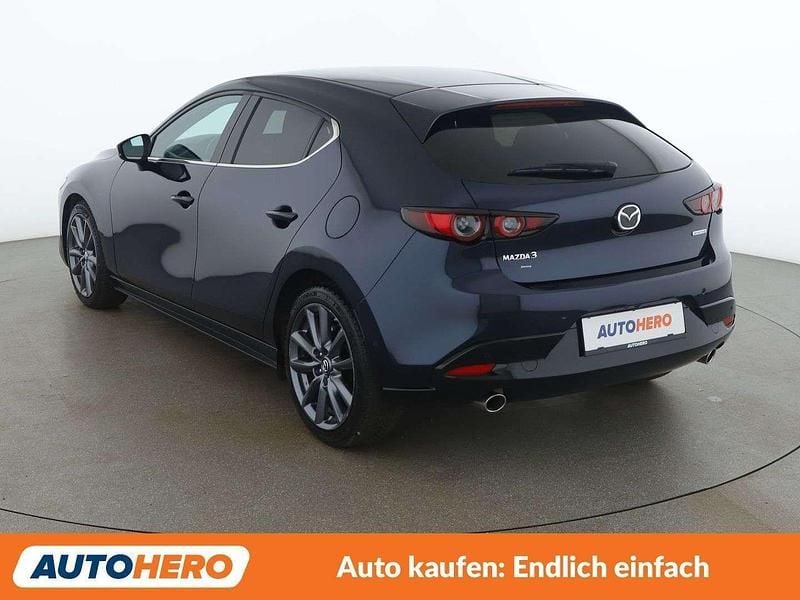 Gebraucht Mazda 3 Comfort 122 PS (89 kW) 2021 Blau Kleinwagen