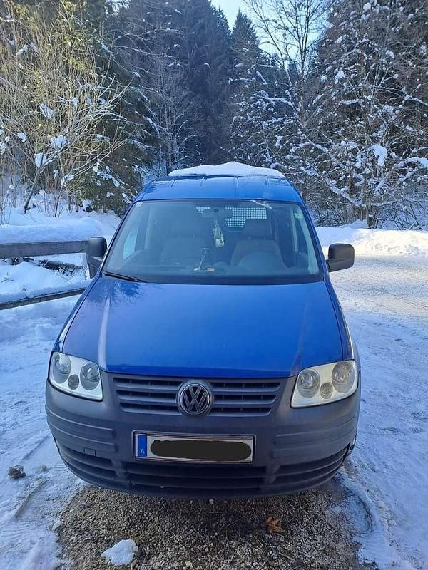 Gebraucht VW Caddy 105 PS (77 kW) 2009 Blau Van / Kleinbus