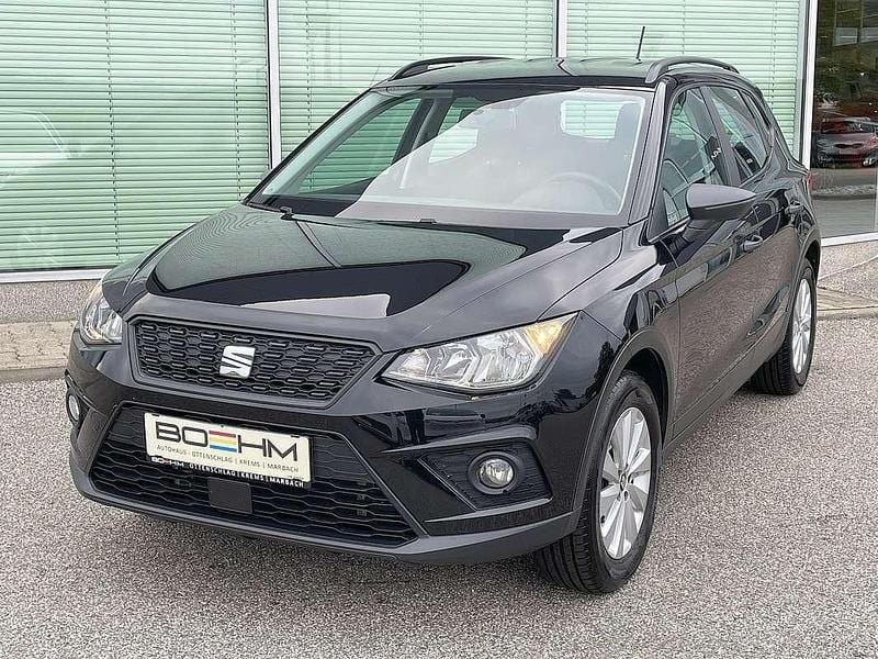 Gebraucht Seat Arona Reference 95 PS (69 kW) 2018 Schwarz SUV