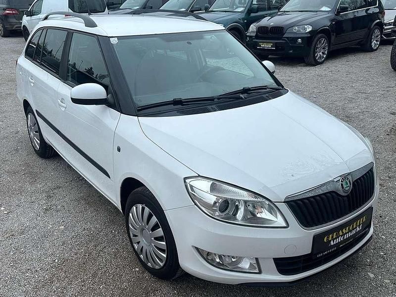 Gebraucht Skoda Fabia GreenLine 75 PS (55 kW) 2010 Weiß Kombi