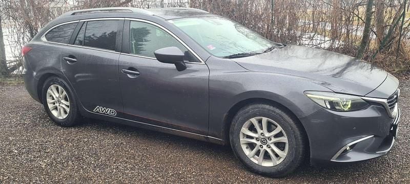 Grau Gebraucht 2016 Mazda 6 Prime-Line Kombi | € 9.350 (Superpreis) - Bild 1/4