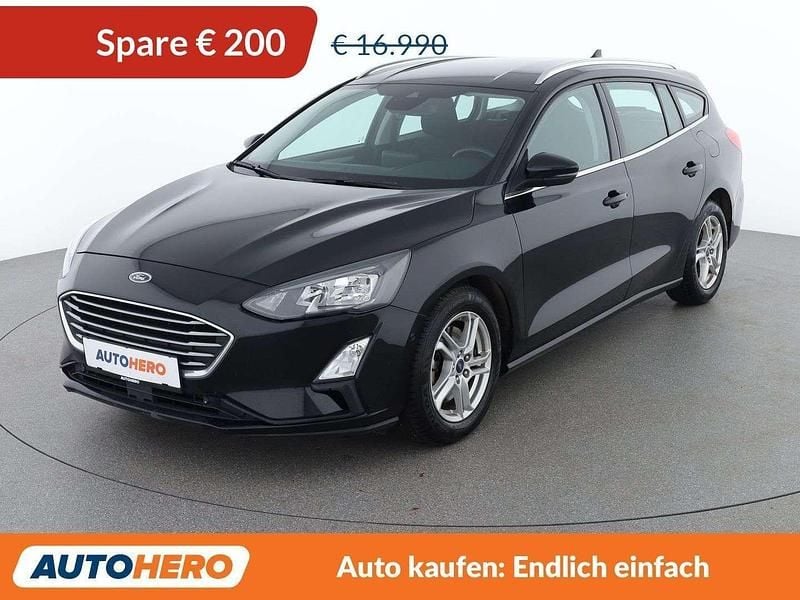 Gebraucht Ford Focus Cool & Connect 125 PS (91 kW) 2021 Schwarz Kombi