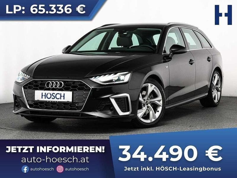 Schwarz Gebraucht 2024 Audi A4 S-Line Kombi | € 35.990 (Fairer Preis) - Bild 1/4