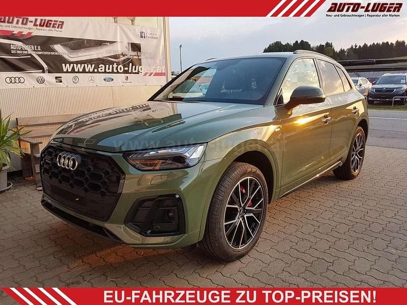 Distriktgrün metallic Gebraucht 2022 Audi Q5 S-Line SUV | € 46.500 (Fairer Preis) - Bild 1/4