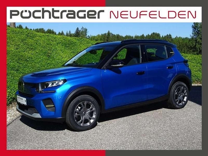 Neu Citroën e-C3 83 kW (113 PS) 2025 Blau Limousine