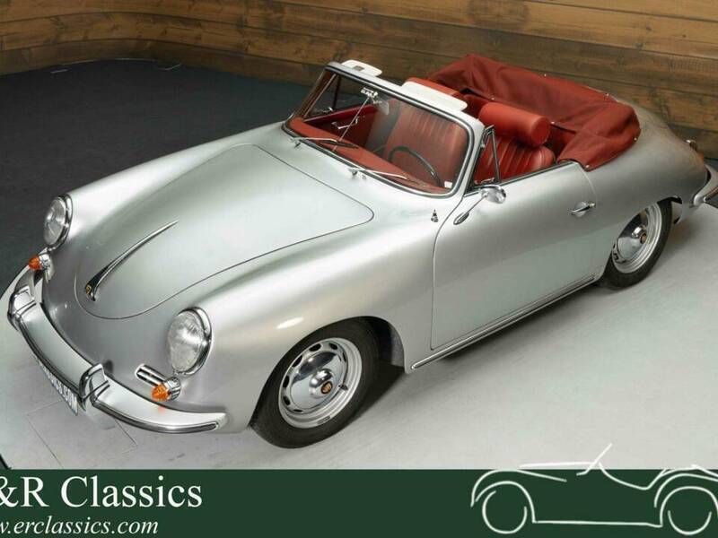 Silber Gebraucht 1961 Porsche 356 Cabrio | € 249.950 - Bild 1/4