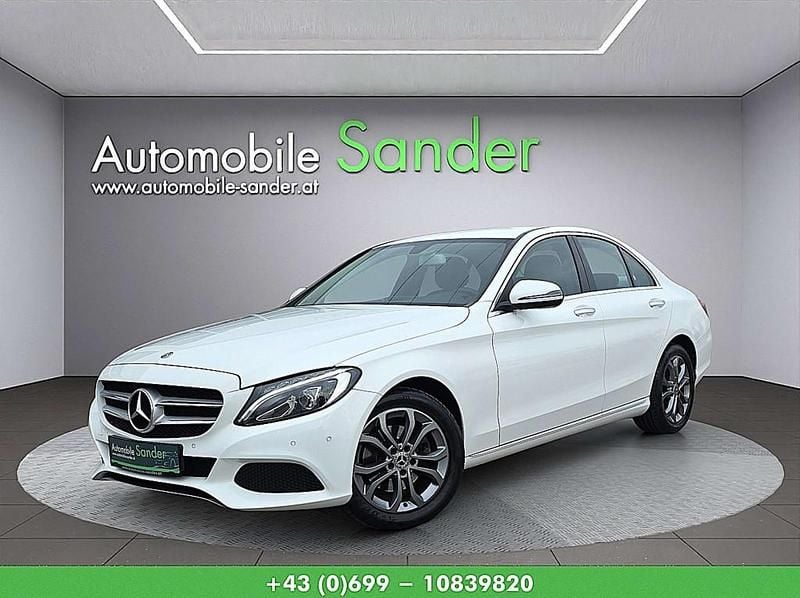 Weiß Gebraucht 2018 Mercedes C220 Avantgarde Limousine | € 23.950 (Guter Preis) - Bild 1/4