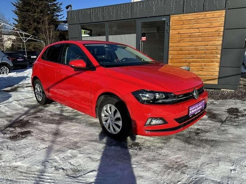Gebraucht VW Polo Highline 95 PS (69 kW) 2018 Rot Kleinwagen