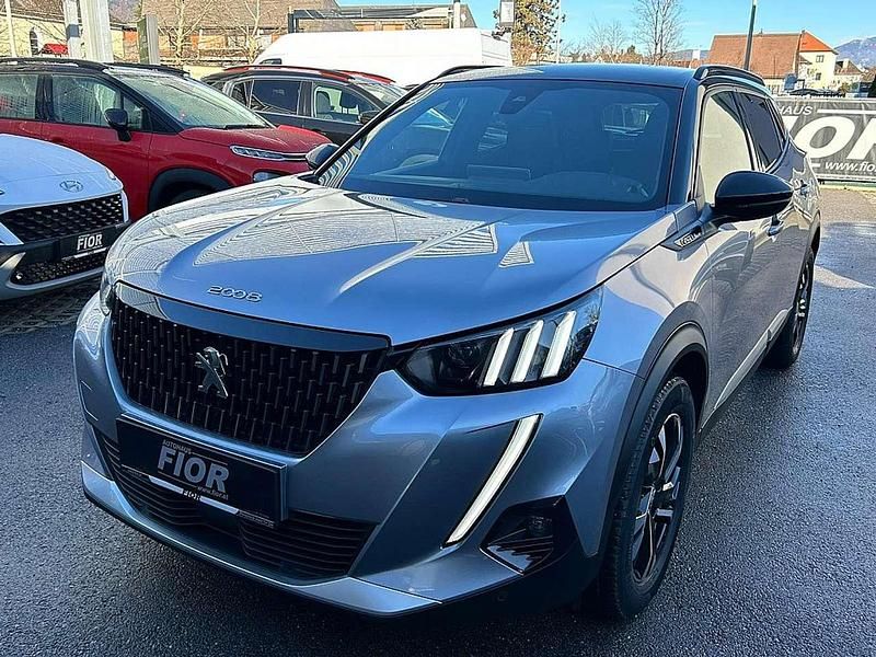 Silber Gebraucht 2020 Peugeot 2008 GT-line SUV | € 15.900 (Guter Preis) - Bild 1/4