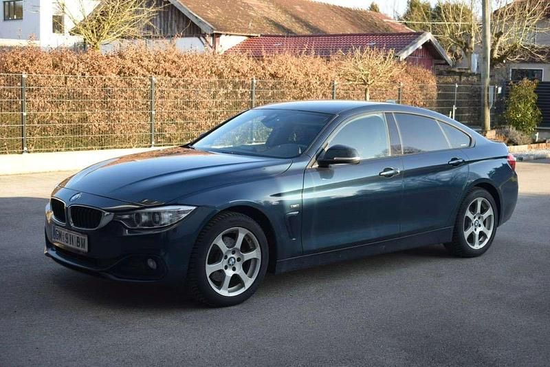 Gebraucht BMW 420 Gran Coupé Sport Line 190 PS (139 kW) 2015 Blau Coupé