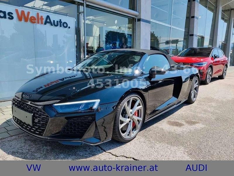 Schwarz Neu 2025 Audi R8 Spyder Performance Cabrio | € 339.900 - Bild 1/4