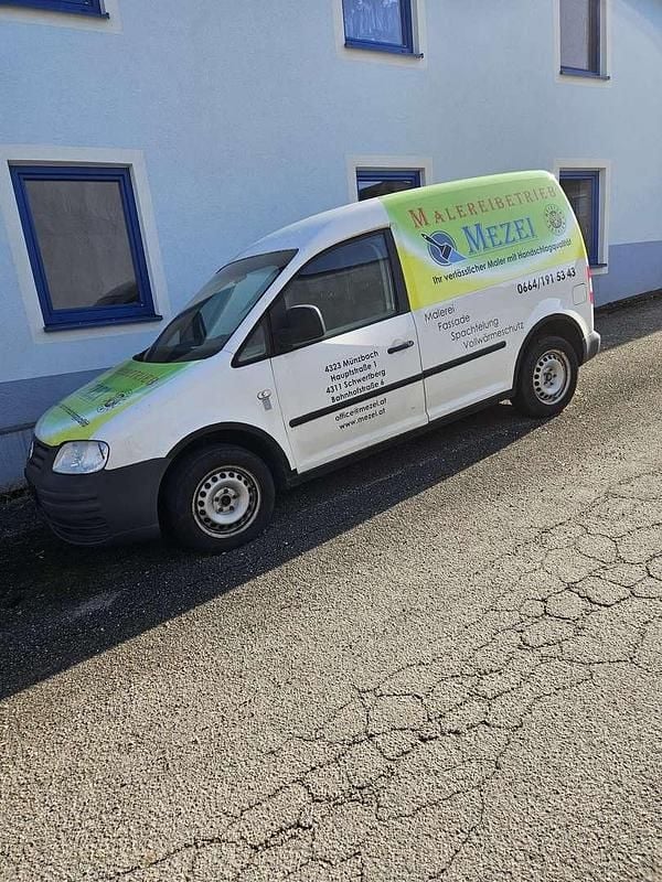 Gebraucht VW Caddy 75 PS (55 kW) 2007 Weiß Van / Kleinbus