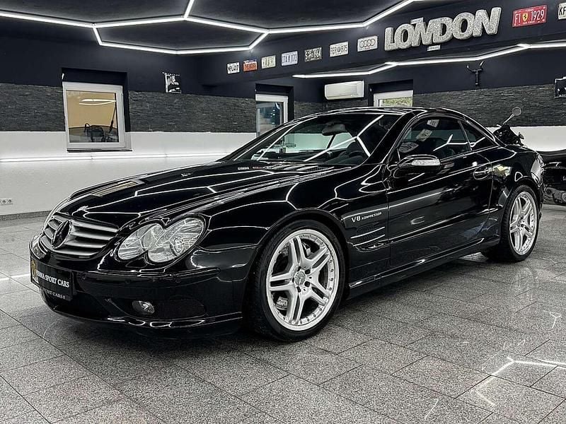 Gebraucht Mercedes SL55 AMG AMG 500 PS (367 kW) 2004 Schwarz Cabrio