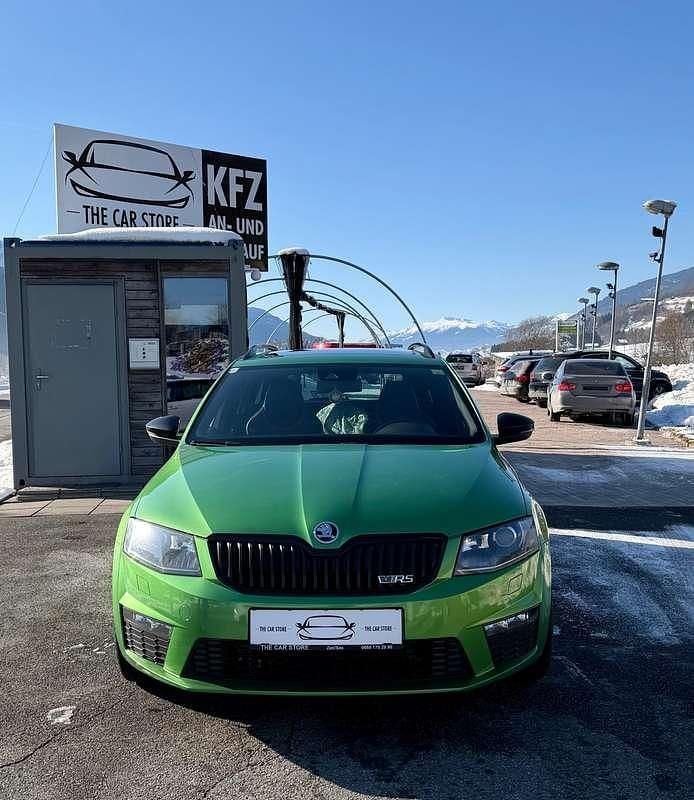 Gebraucht Skoda Octavia RS 220 PS (161 kW) 2015 Grün Kombi