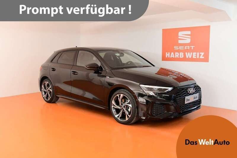 Gebraucht Audi A3 S-Line 110 PS (80 kW) 2023 Schwarz Limousine